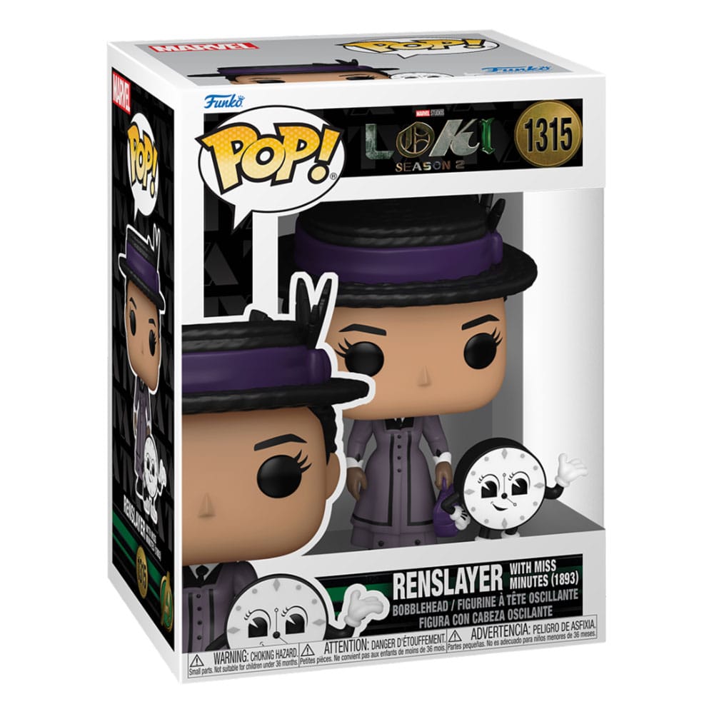 Loki POP! Figur Renslayer med Miss Minutes 9 cm Funko