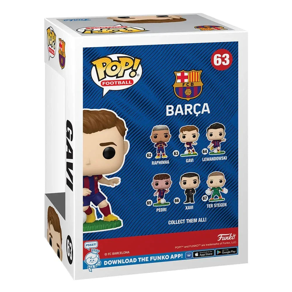 EFL POP! Football Figur Barcelona - Gavi 9 cm Funko