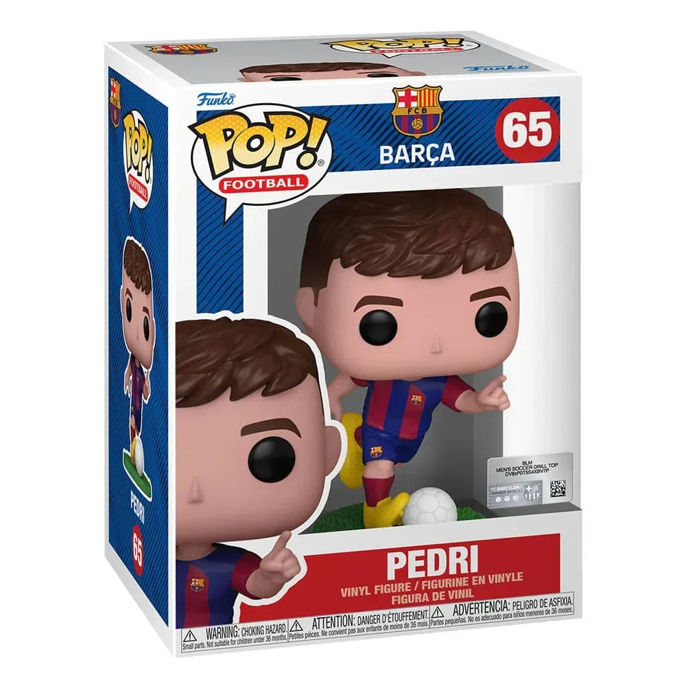 EFL POP! Football Figur Barcelona - Pedri 9 cm Funko