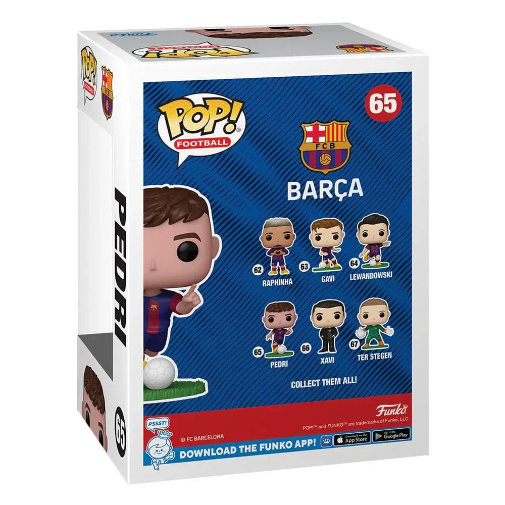 EFL POP! Football Figur Barcelona - Pedri 9 cm Funko