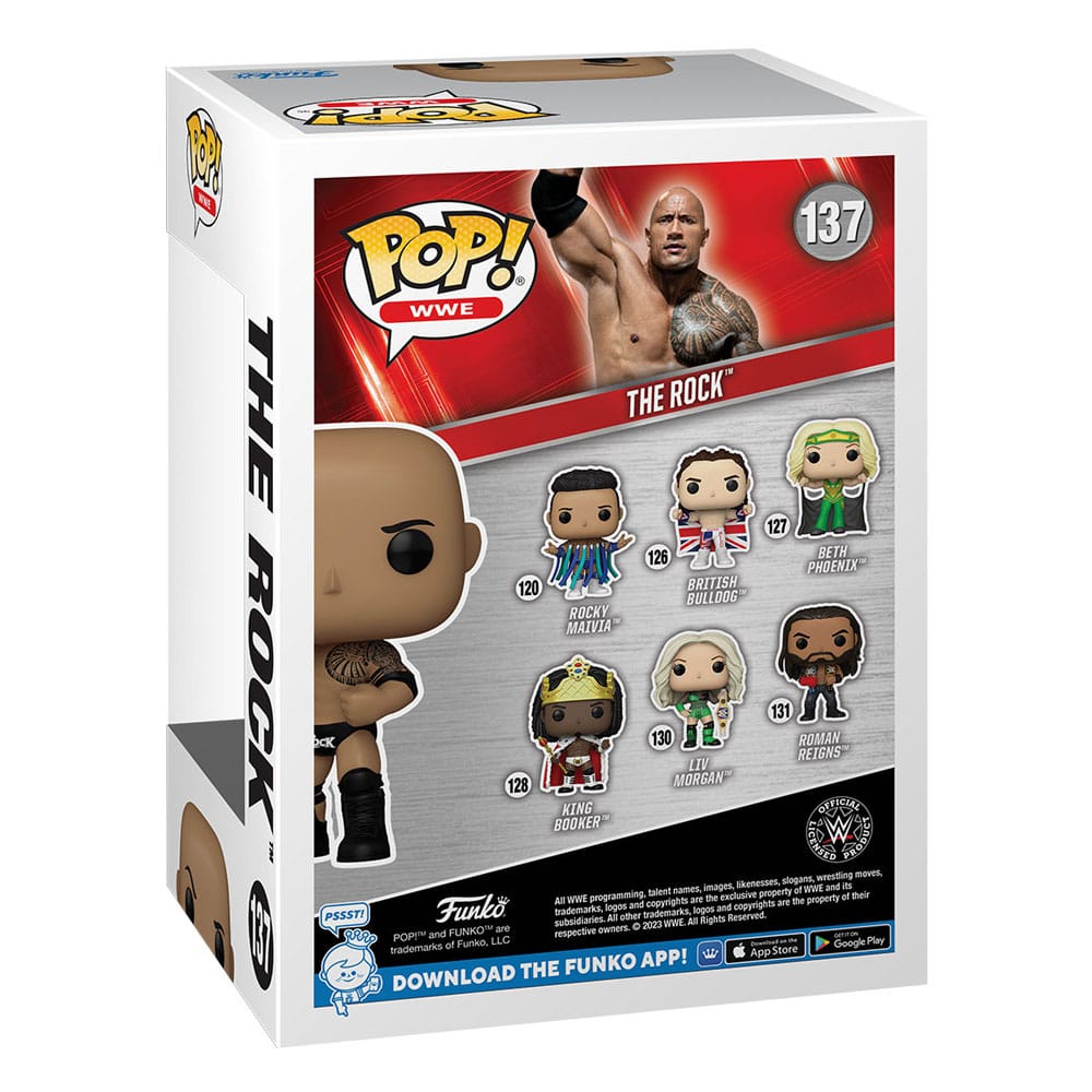 WWE POP! Figur The Rock (final) 9 cm Funko