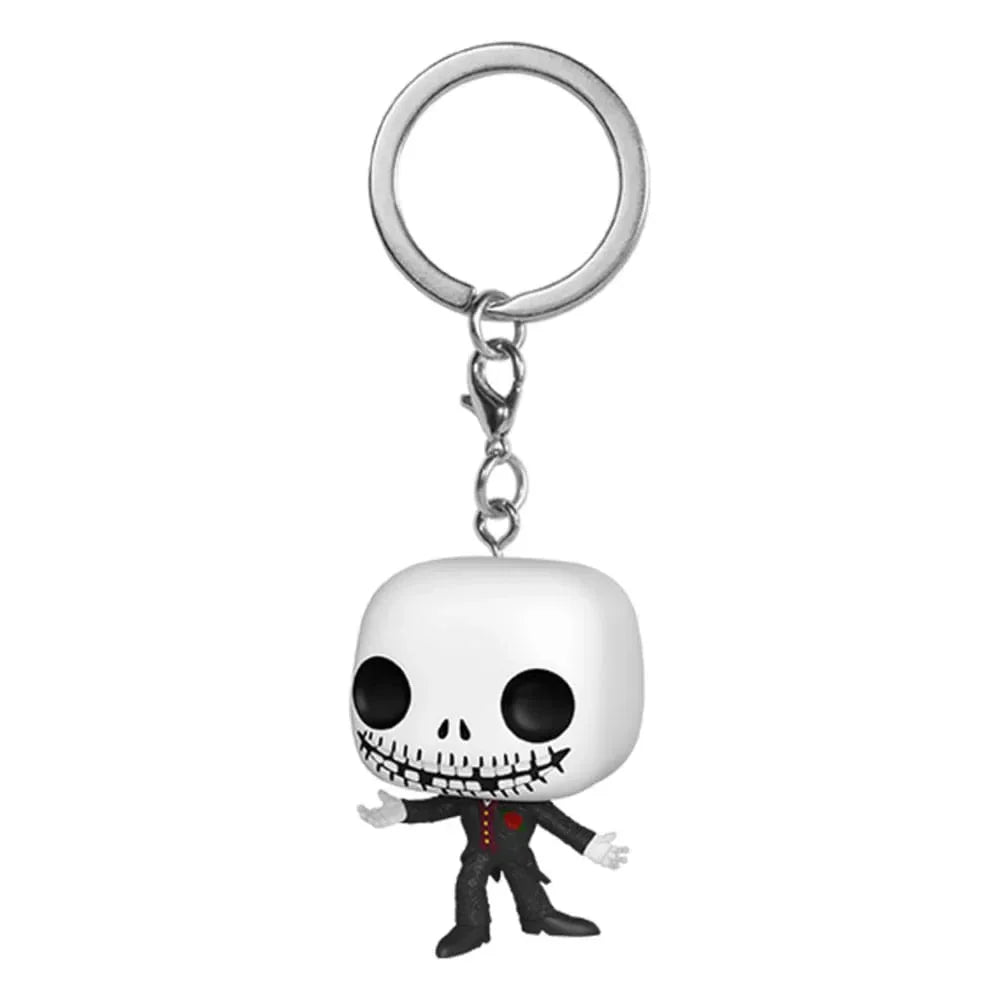 Nightmare Before Christmas 30th POP! Vinyl Nyckelrings - Jack Skellington Display (12) Funko