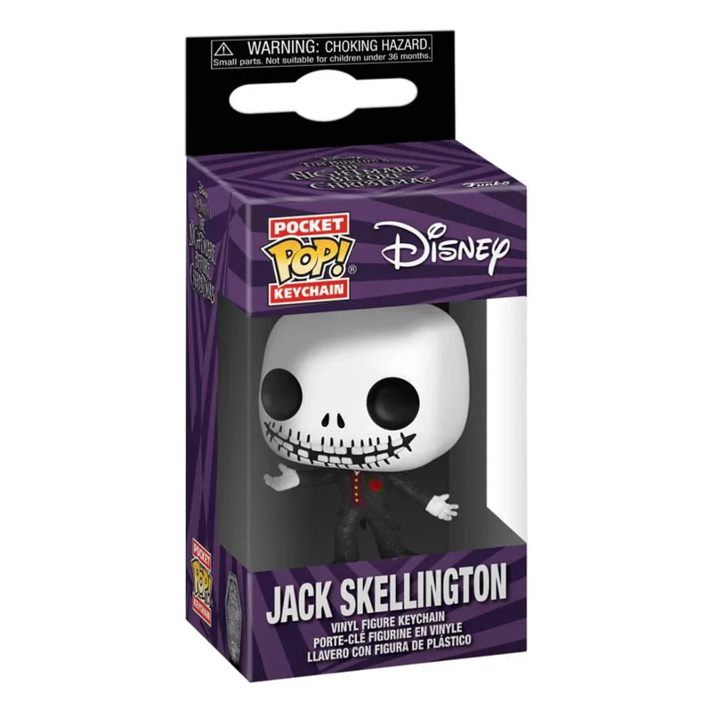 Nightmare Before Christmas 30th POP! Vinyl Nyckelrings - Jack Skellington Display (12) Funko