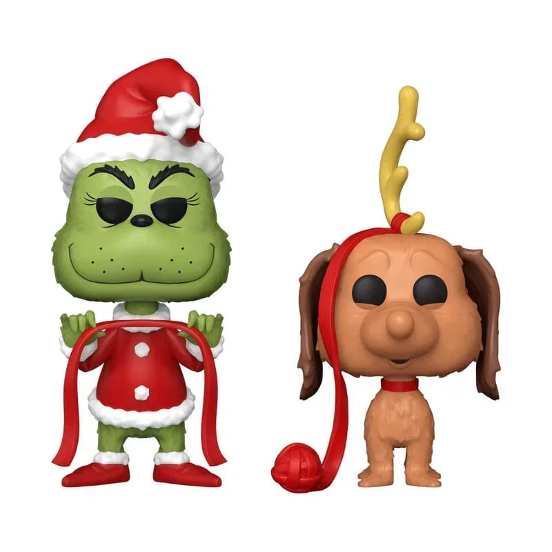 The Grinch (Anniversary) POP! Vinyl Figures 2-Pack med Grinch och Max Funko