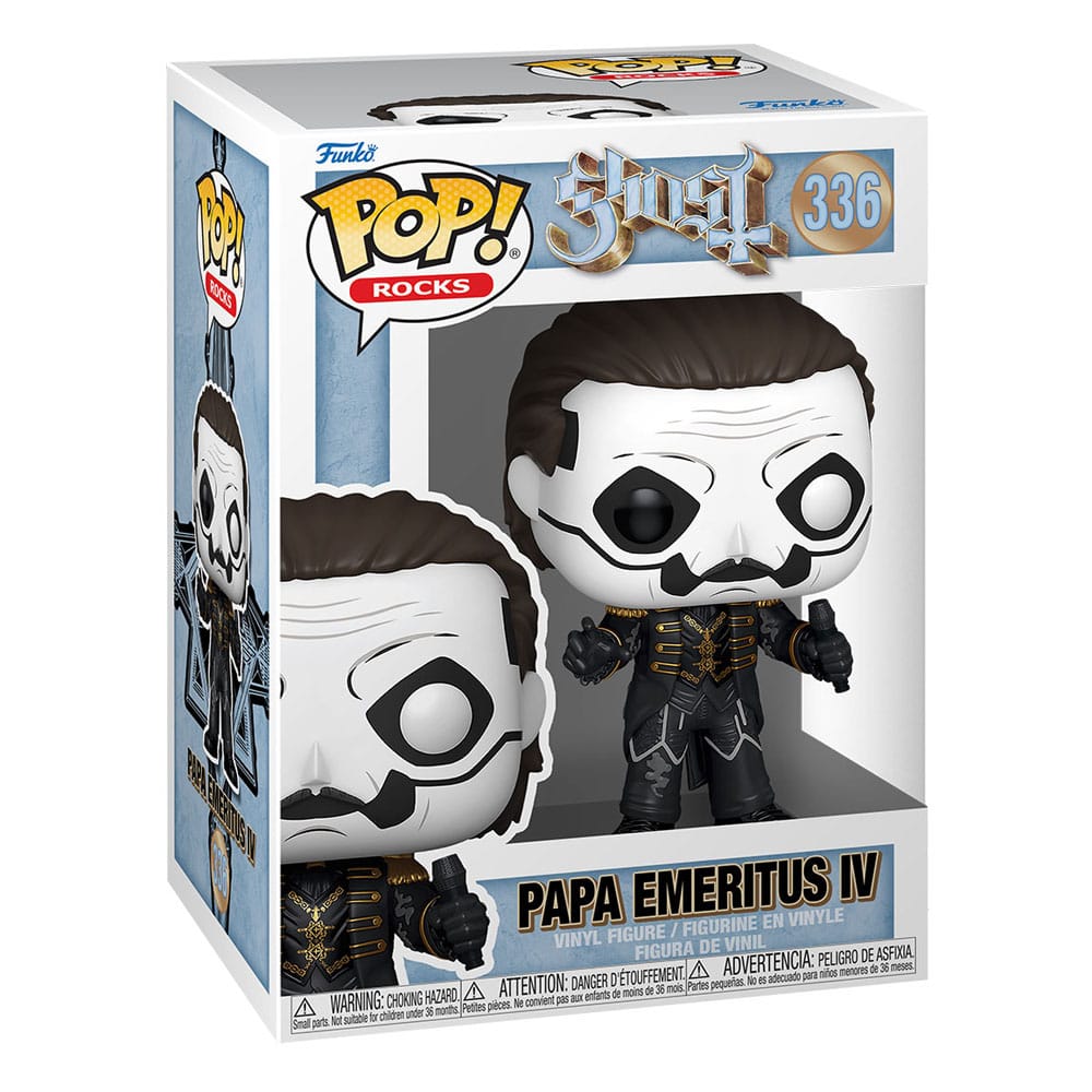 Ghost POP! Rocks Vinyl Figur Papa Emeritus IV 9 cm Funko