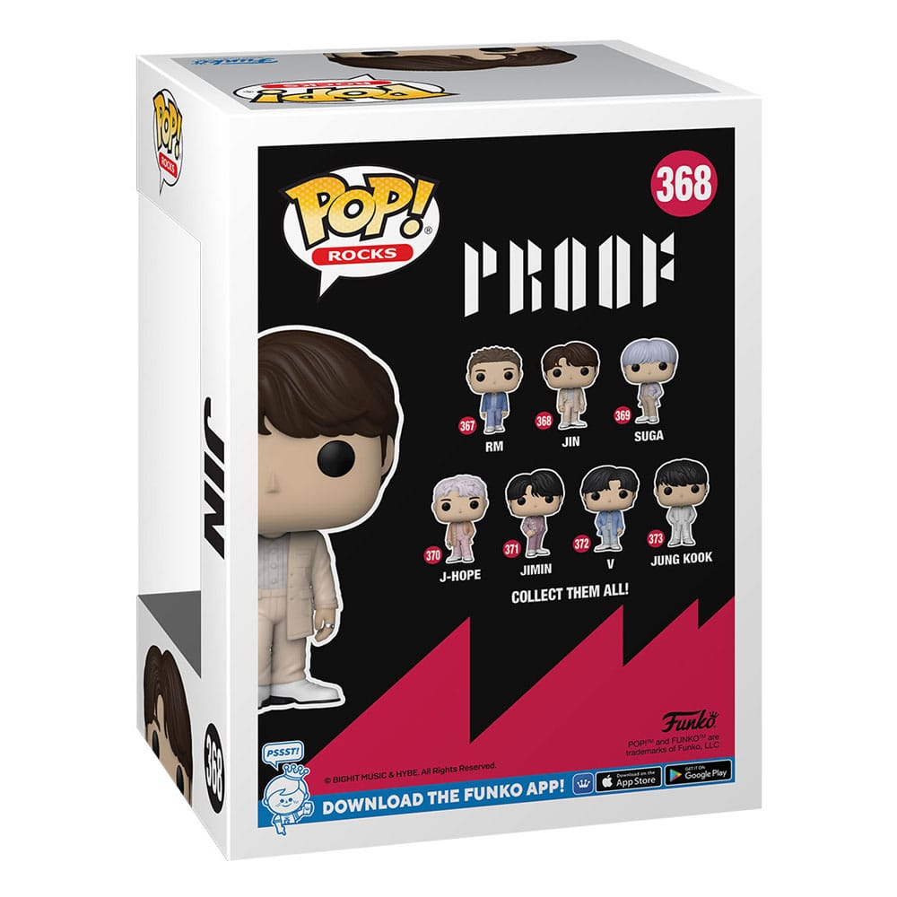 BTS POP! Rocks Figur Jin 9 cm