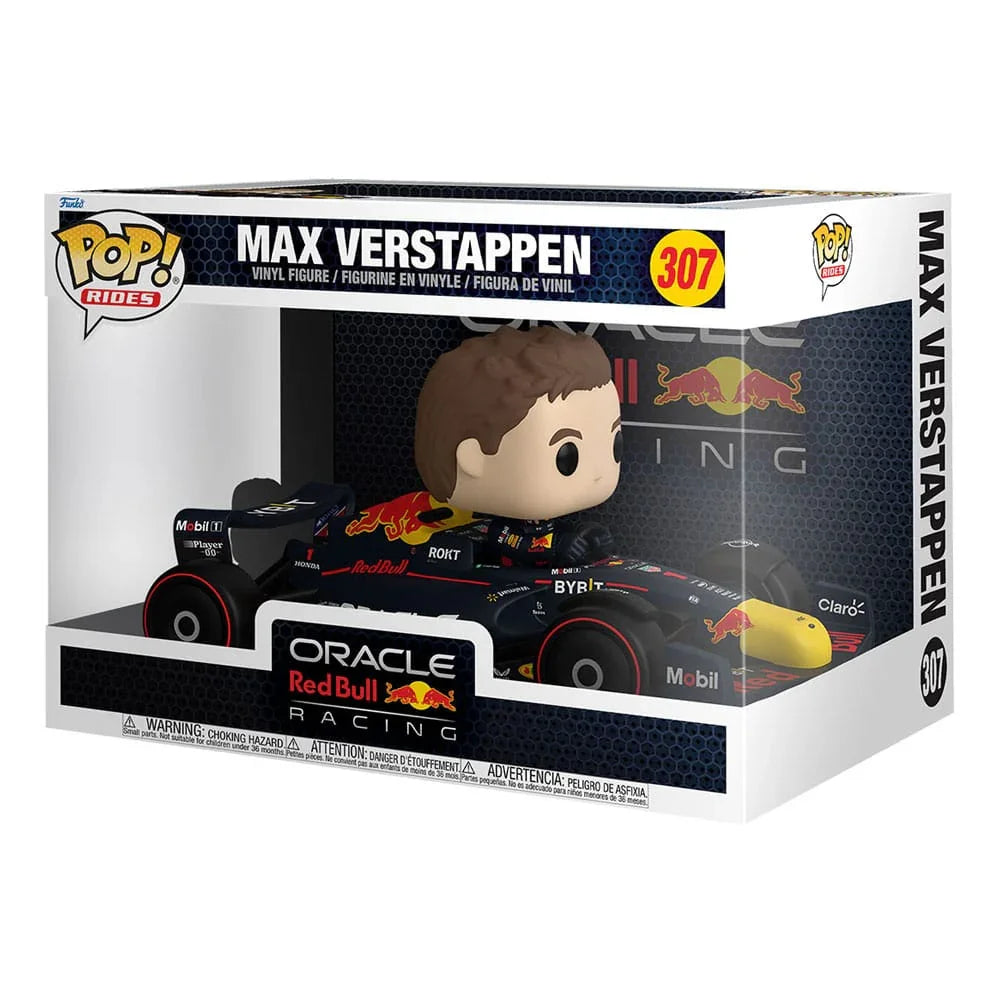 Formula 1 POP! Rides Super Deluxe Vinyl Figur Verstappen 15 cm Funko