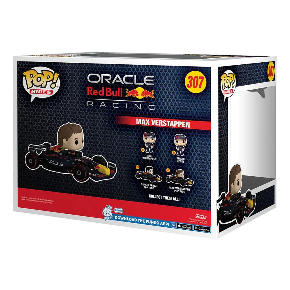 Formula 1 POP! Rides Super Deluxe Vinyl Figur Verstappen 15 cm Funko