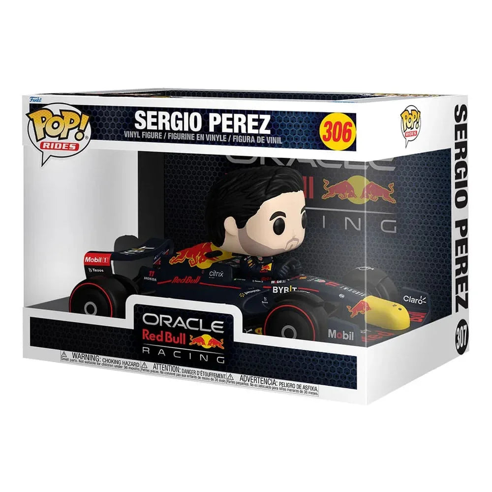 Formula 1 POP! Rides Super Deluxe Figur Sergio Perez 15 cm Funko
