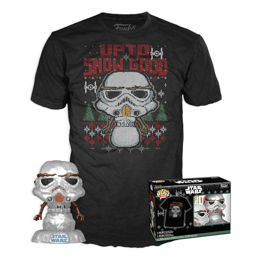 Star Wars The Mandalorian POP & Tee Box Holiday Stormtrooper(MT)