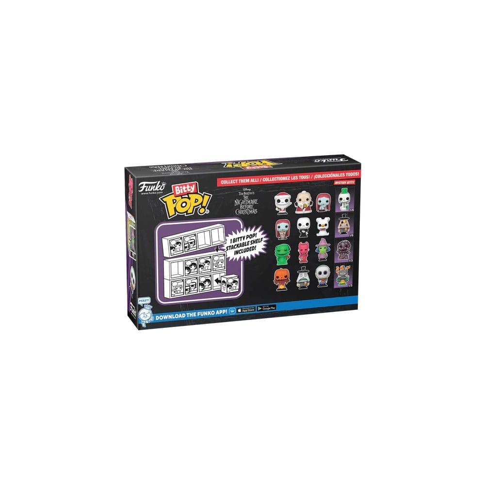 Marerittet Före Jul Bitty POP! Figur 4-Pack Santa Jack 2,5 cm Funko