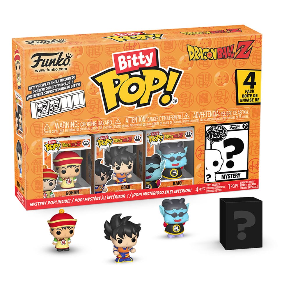 Dragon Ball Bitty POP! Vinyl Figur 4-Pack Serie 1 2,5 cm Funko