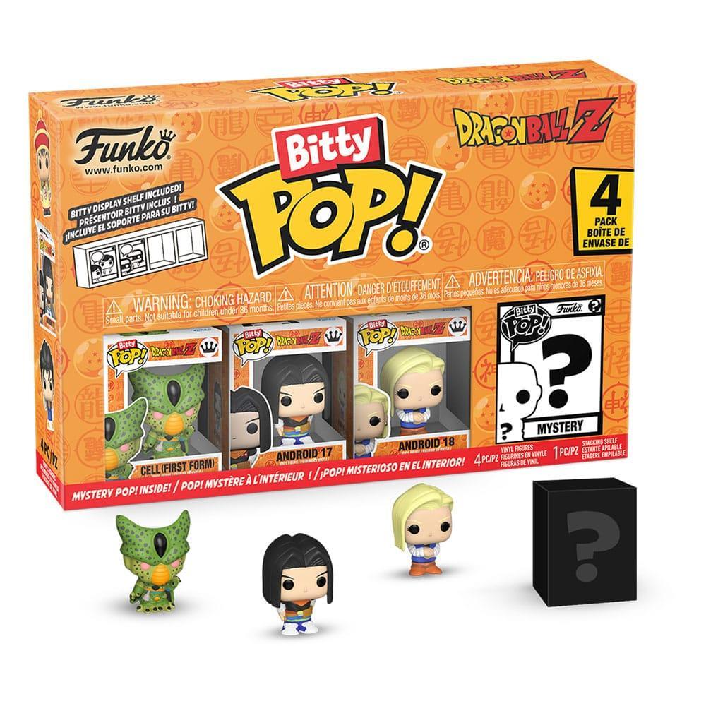 Dragon Ball Bitty POP! Vinyl Figur 4-Pack Serie 2 - 2,5 cm Funko