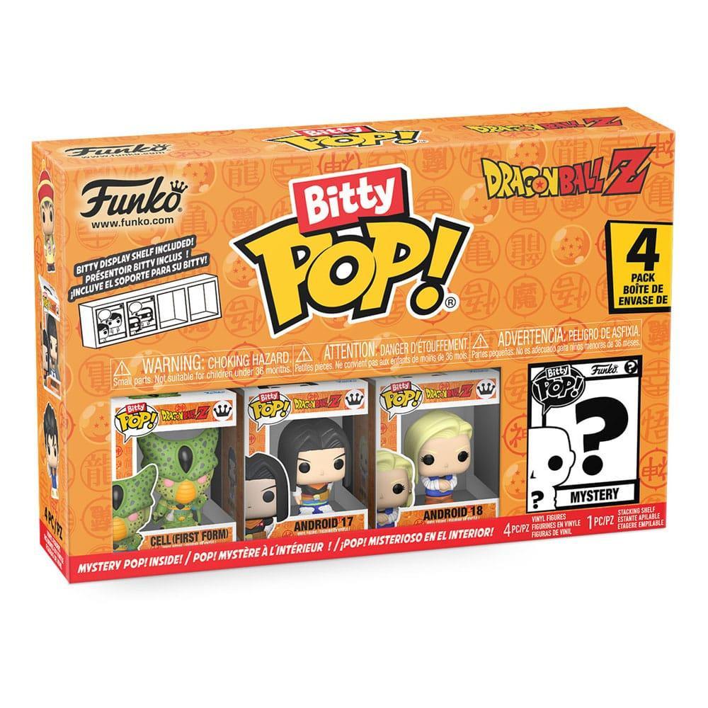 Dragon Ball Bitty POP! Vinyl Figur 4-Pack Serie 2 - 2,5 cm Funko