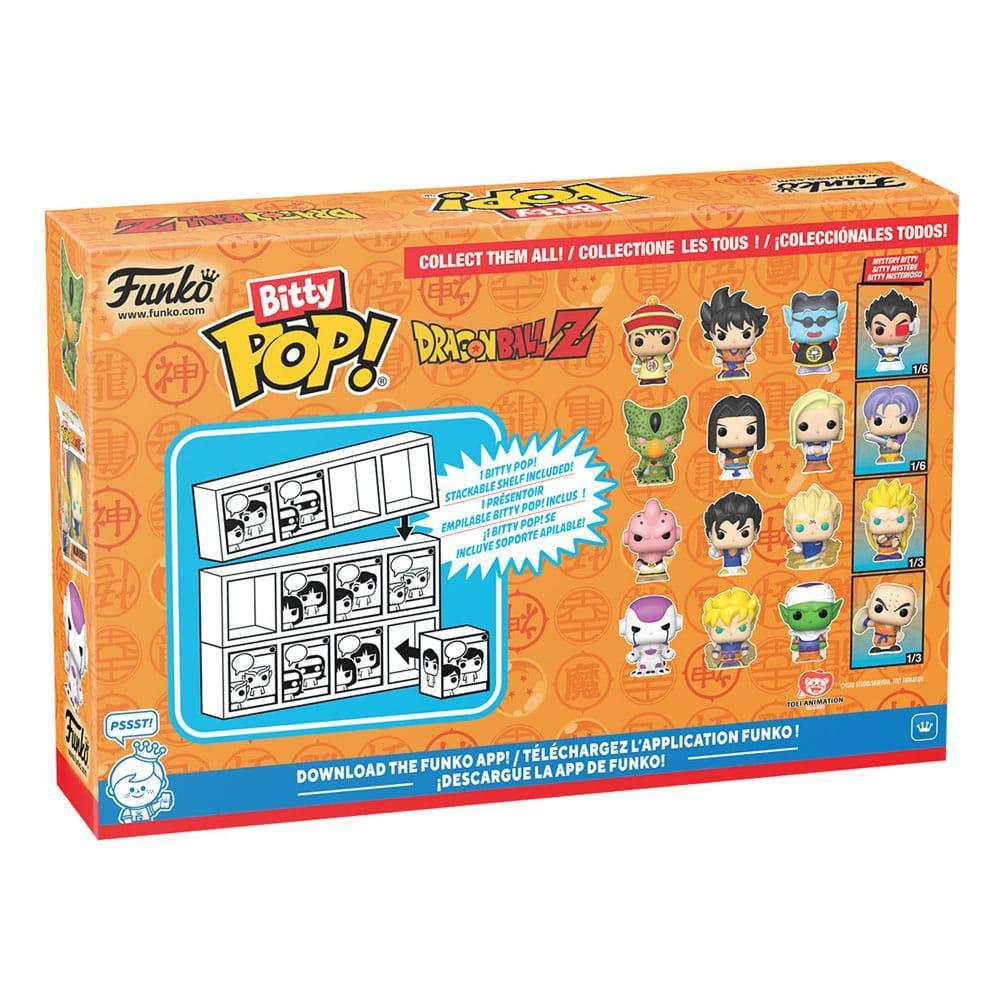 Dragon Ball Bitty POP! Vinyl Figur 4-Pack Serie 2 - 2,5 cm Funko