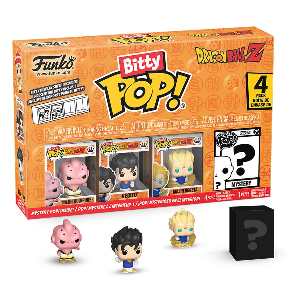 Dragon Ball Bitty POP! Vinyl Figur 4-Pack Series 3 2,5 cm Funko
