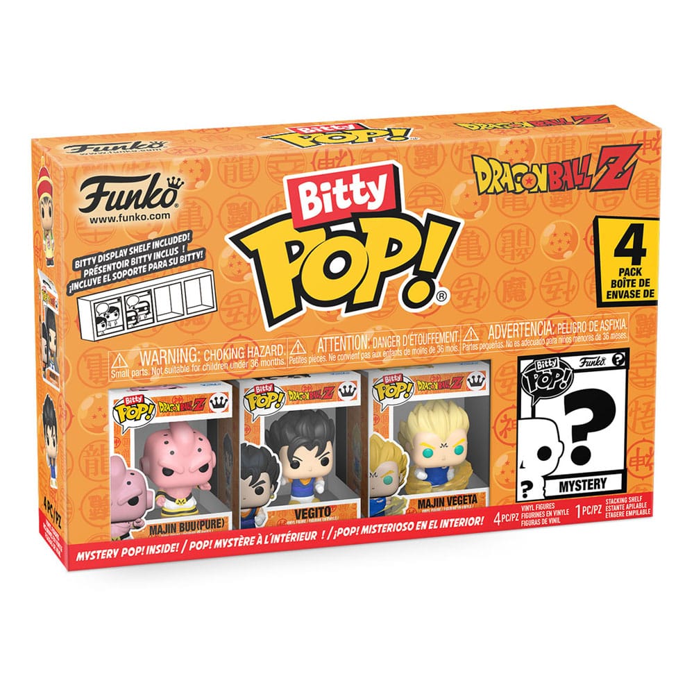 Dragon Ball Bitty POP! Vinyl Figur 4-Pack Series 3 2,5 cm Funko