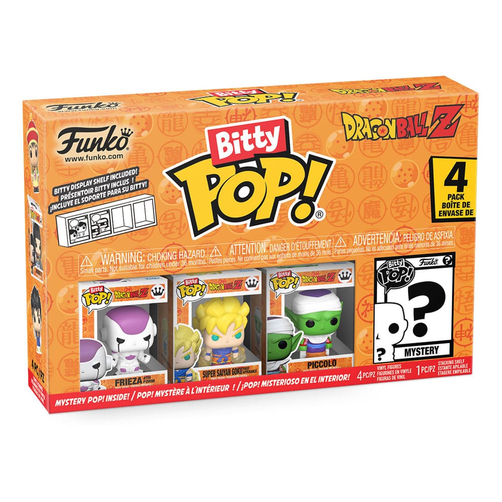Dragon Ball Bitty POP! Vinyl Figur 4-Pack Series 4 2,5 cm Funko