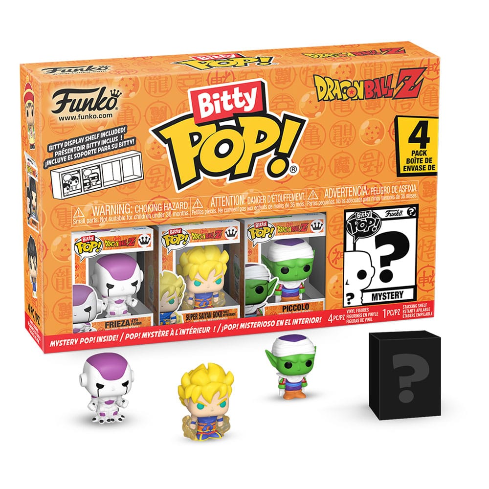 Dragon Ball Bitty POP! Vinyl Figur 4-Pack Series 4 2,5 cm Funko