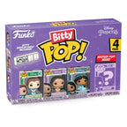 Disney Princess Bitty POP! Vinyl Figur 4-Pack - Belle 2,5 cm Funko