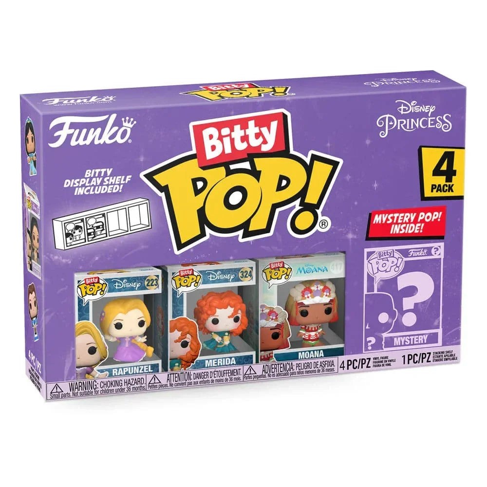 Disney Princesses Bitty POP! Figur 4-Pack Rapunzel 2,5 cm Funko
