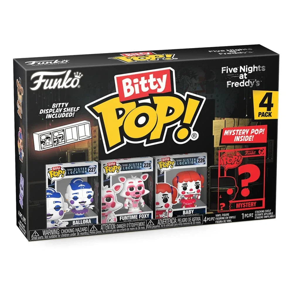 Five Nights at Freddy's Bitty POP! Vinyl Figur 4-Pack Ballora Funko