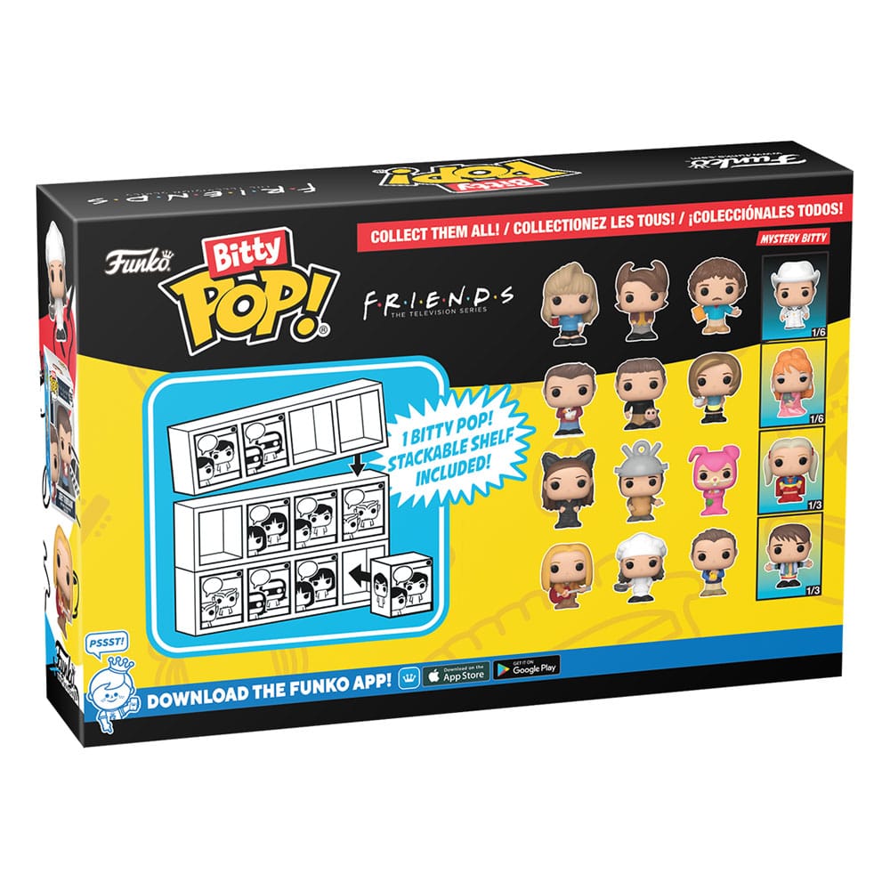 Friends Bitty POP! Figur 4-Pack Phoebe 2,5 cm Funko