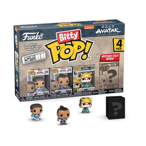 Avatar The Last Airbender Bitty POP Figur 4-Pack Katara 2,5 cm Funko