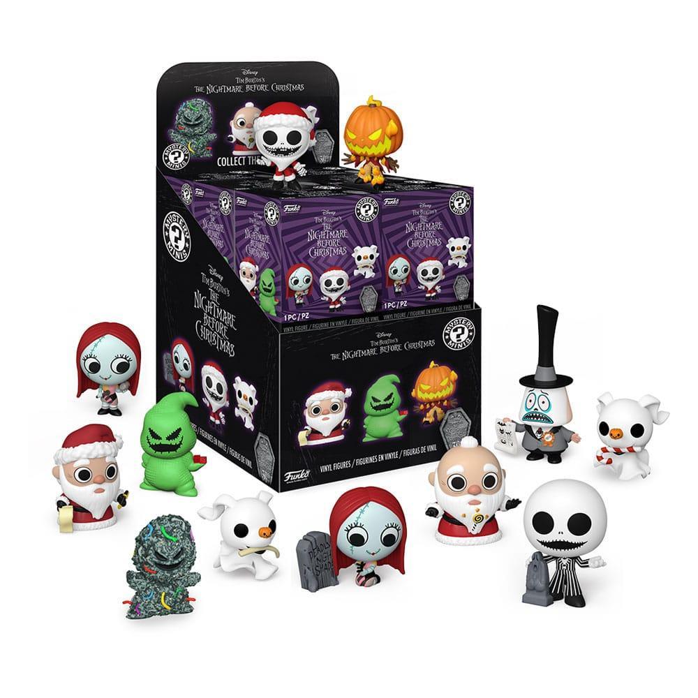 Nightmare Before Christmas 30th Mystery Mini Figurer 5 cm Display (12)