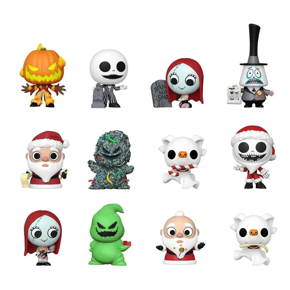 Nightmare Before Christmas 30th Mystery Mini Figurer 5 cm Display (12) Funko