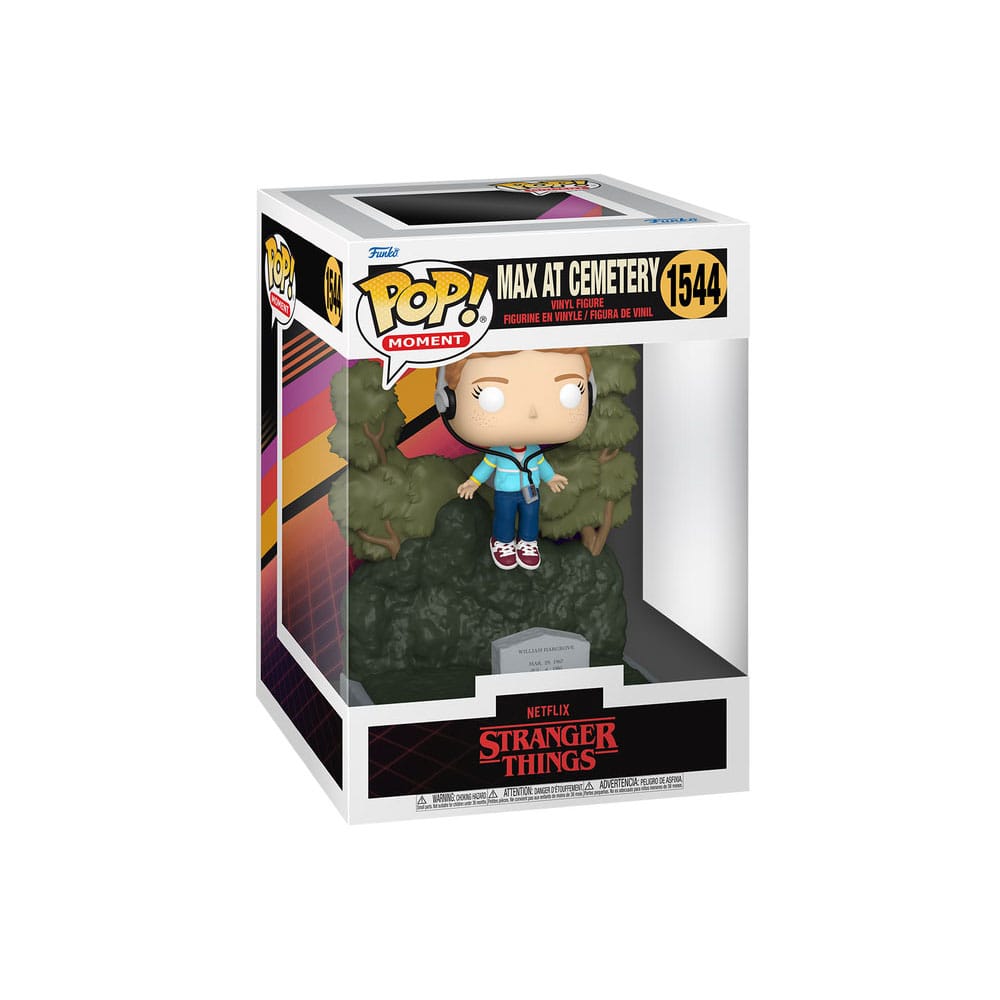 Stranger Things POP Moments Deluxe Figur - Max vid Gravgården 9 cm Funko