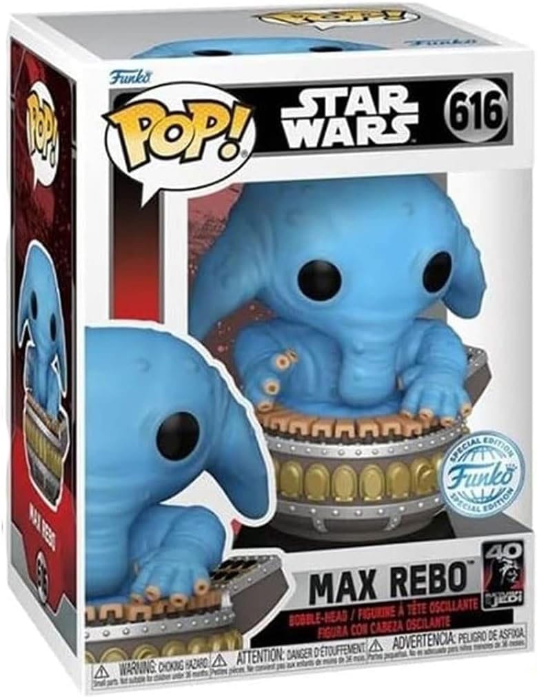 Star Wars: Obi-Wan POP! Vinyl Figur Max Rebo Exklusiv 9 cm Funko