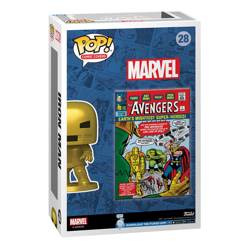 Marvel POP! Comic Cover Figur Avengers #1 9 cm