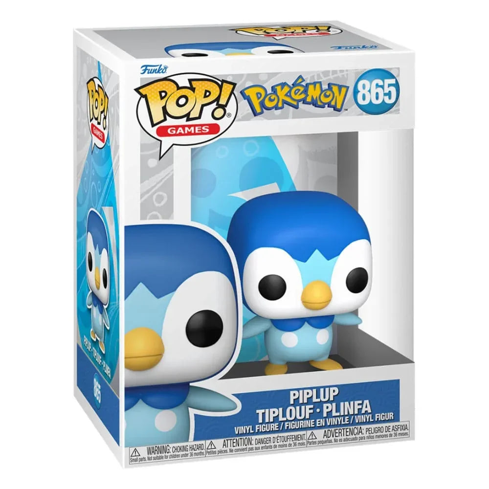 Pokemon POP! Spel Figur Piplup (EMEA) 9 cm Funko