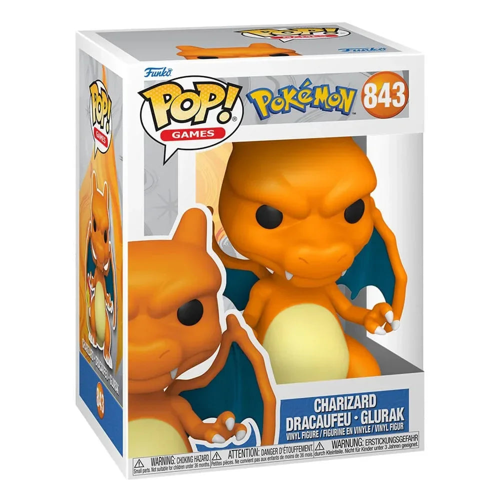 Pokemon POP! Vinyl Figur - Charizard (EMEA) 9 cm Funko
