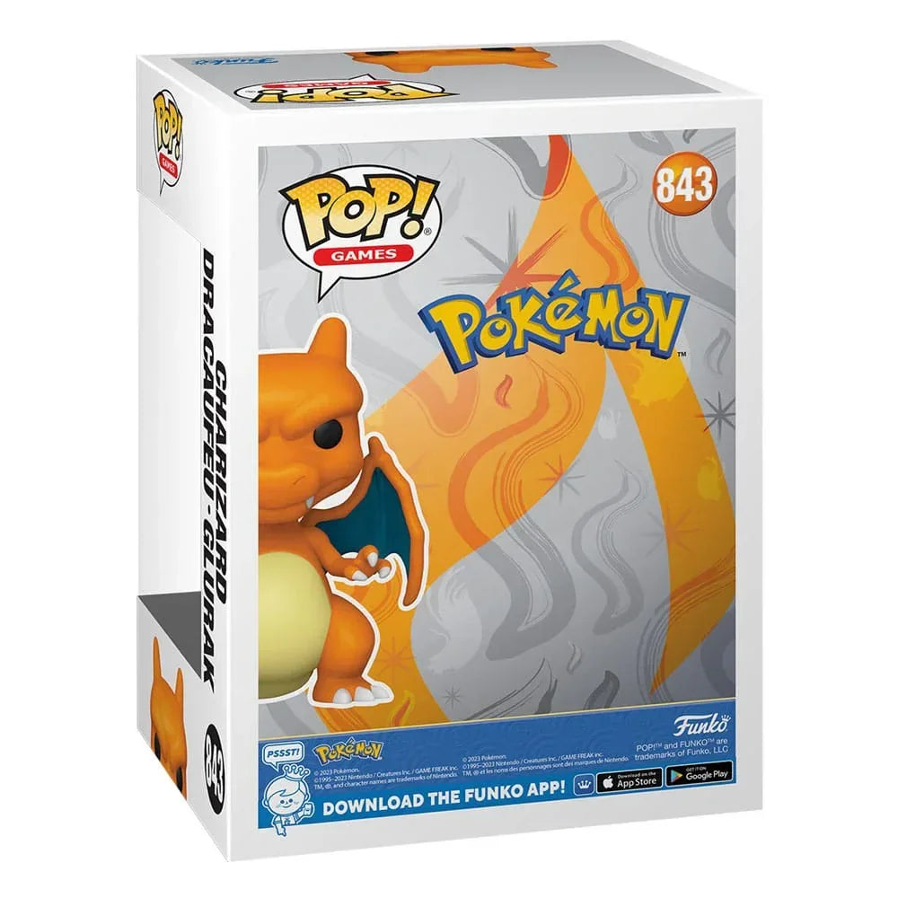 Pokemon POP! Vinyl Figur - Charizard (EMEA) 9 cm Funko