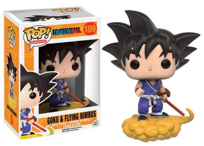 Dragon Ball Z POP! Vinyl Figur Goku och Flying Nimbus 9 cm Funko
