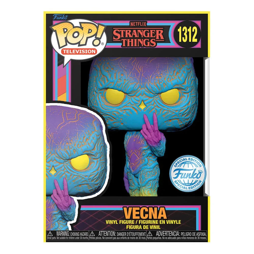 Stranger Things POP! TV Figurer Vecna(BLKLT) 9 cm Funko