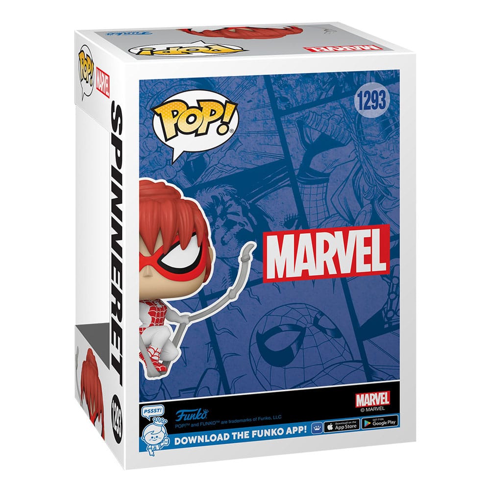 Spider-Man POP! Marvel Vinyl Figur Spinneret 9 cm Funko