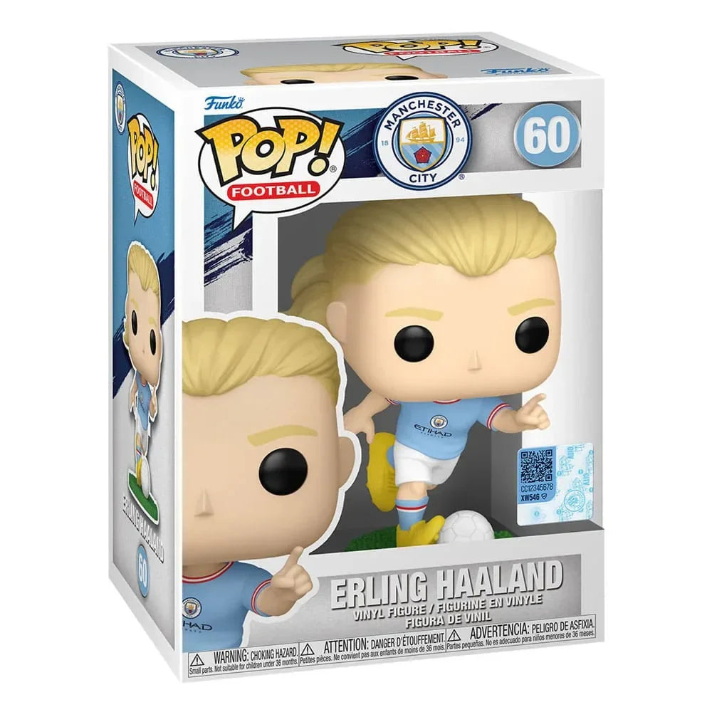 EFL POP! Fotboll Vinyl Figur ManCity - Erling Haaland 9 cm Funko