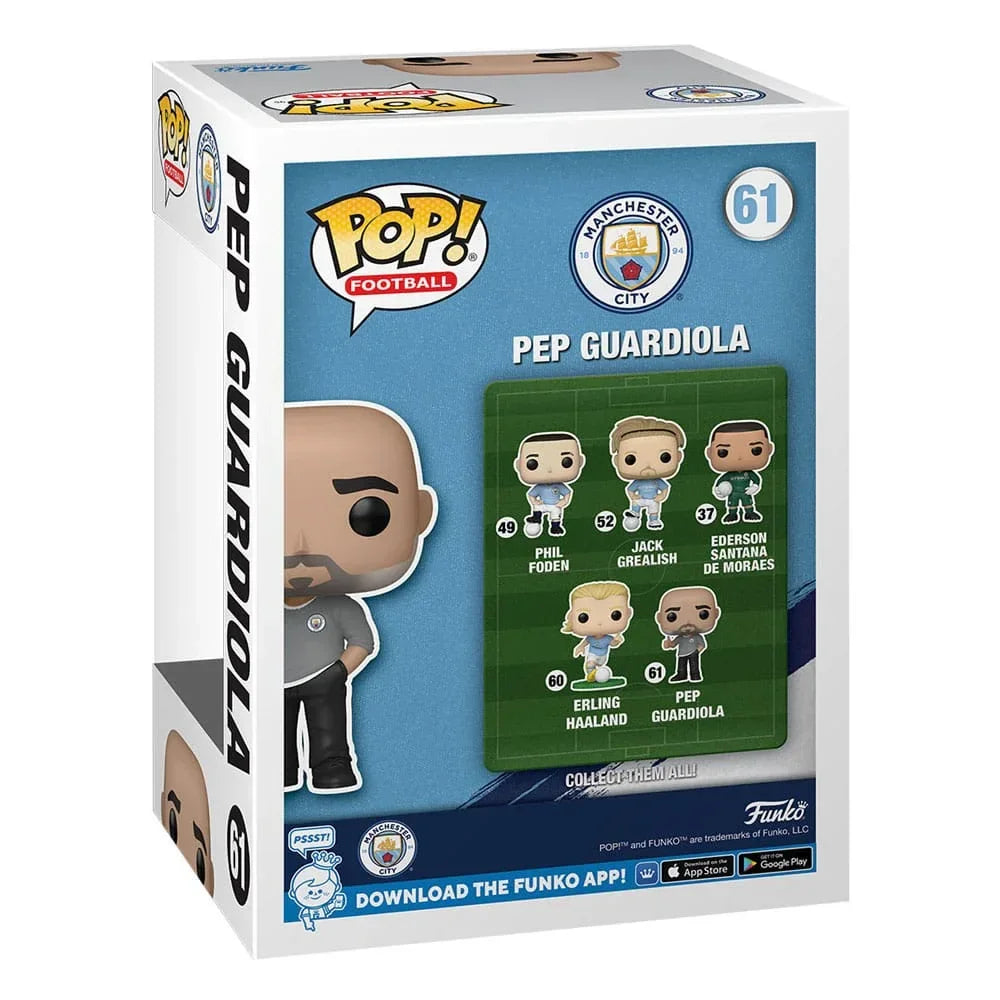 EFL POP Football Figur ManCity - Pep Guardiola 9 cm Funko
