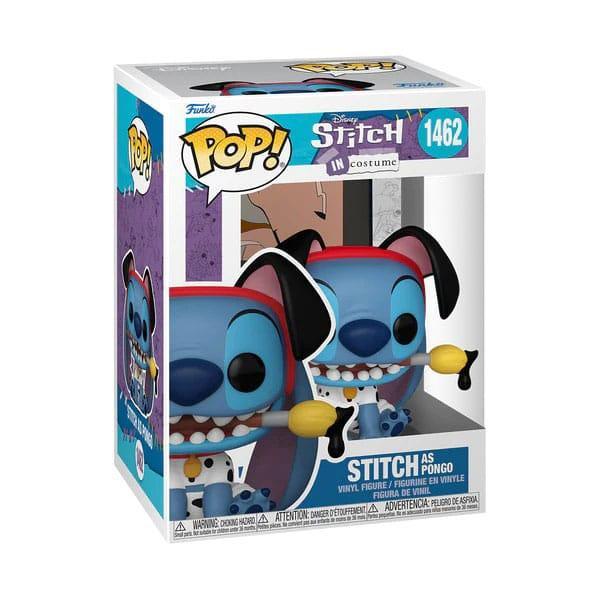 Lilo & Stitch POP! Vinylfigur - Stitch i Pongo Kostym Funko
