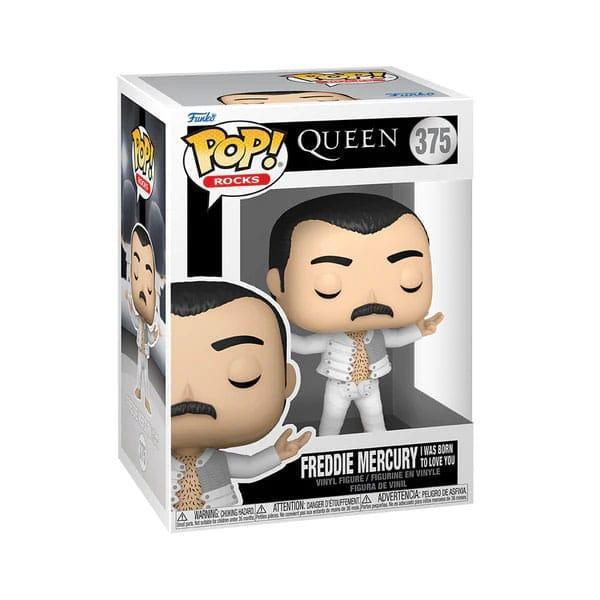 Queen POP Rocks Figur Freddie Mercury (I Was Born to Love You) 9 cm Funko