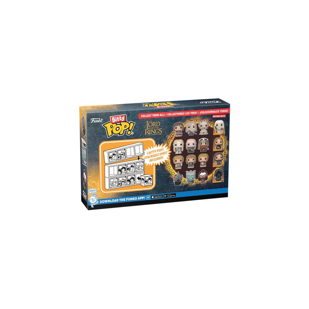 The Lord of the Rings Bitty POP! Figur 4-Pack Frodo 2,5 cm