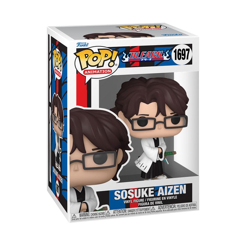 Bleach POP! Animation figur Aizen 9 cm