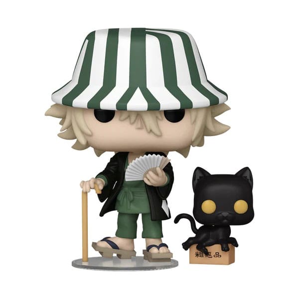 Bleach POP! Animation figur Kisuke w/Yoruichi 9 cm
