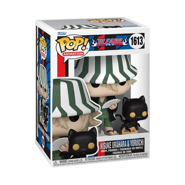 Bleach POP! Animation figur Kisuke w/Yoruichi 9 cm