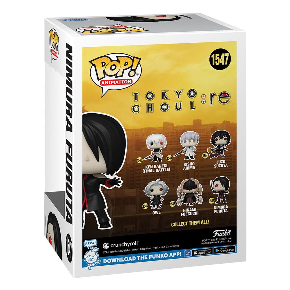 Tokyo Ghoul:re POP! Nimura Furuta Vinyl Figur 9 cm Funko