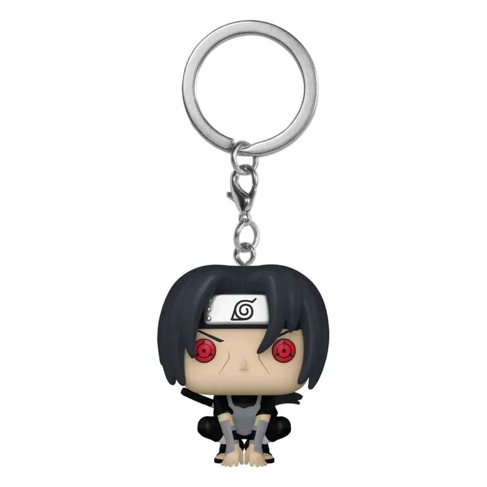 Naruto Pocket POP! Vinyl Keychains 4 cm Itachi Uchiha (Moonlit) Display