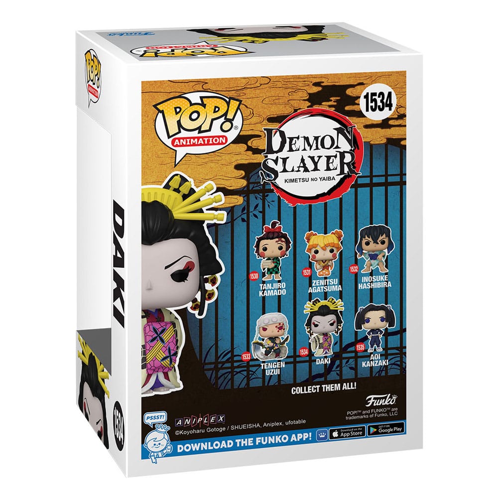 Demon Slayer: Kimetsu no Yaiba POP! Figur Daki 9 cm Funko